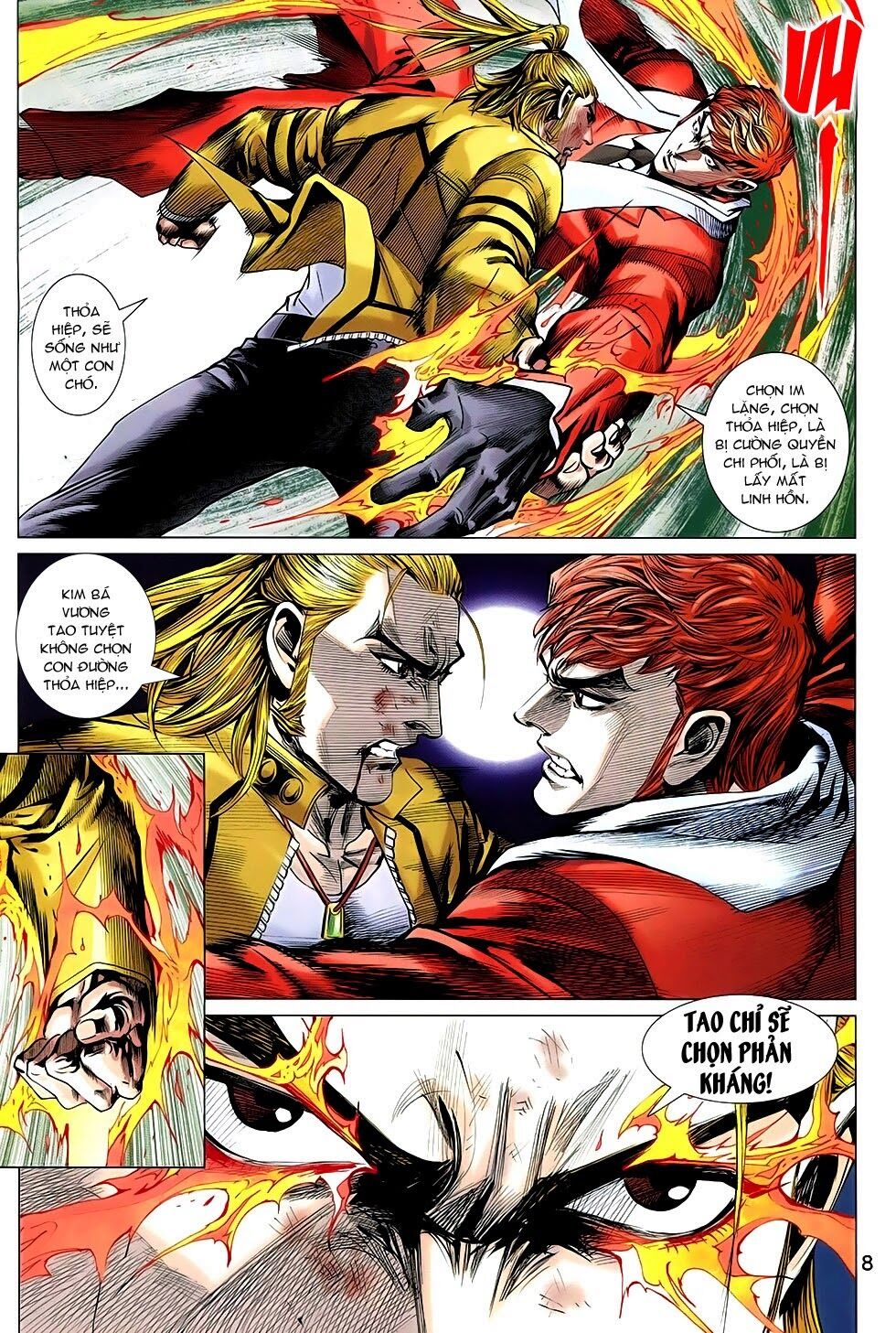 Đông Phương Chân Long: Chapter 45: Tiếng thét Kim Bá Vương