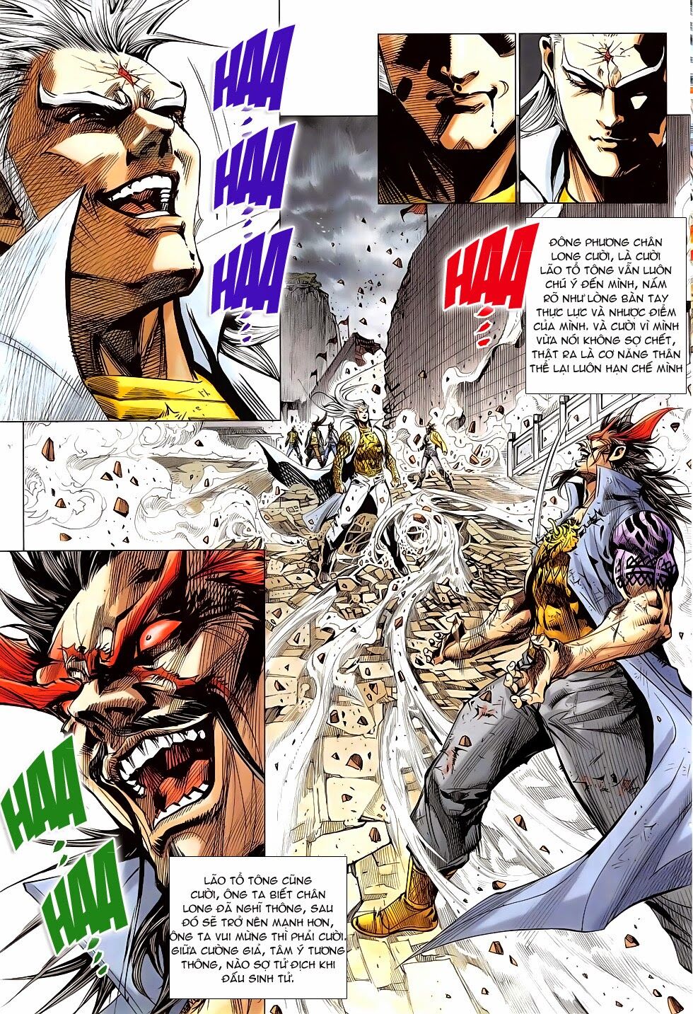 Đông Phương Chân Long: Chapter 52: Quyết chiến tham sống sợ chết