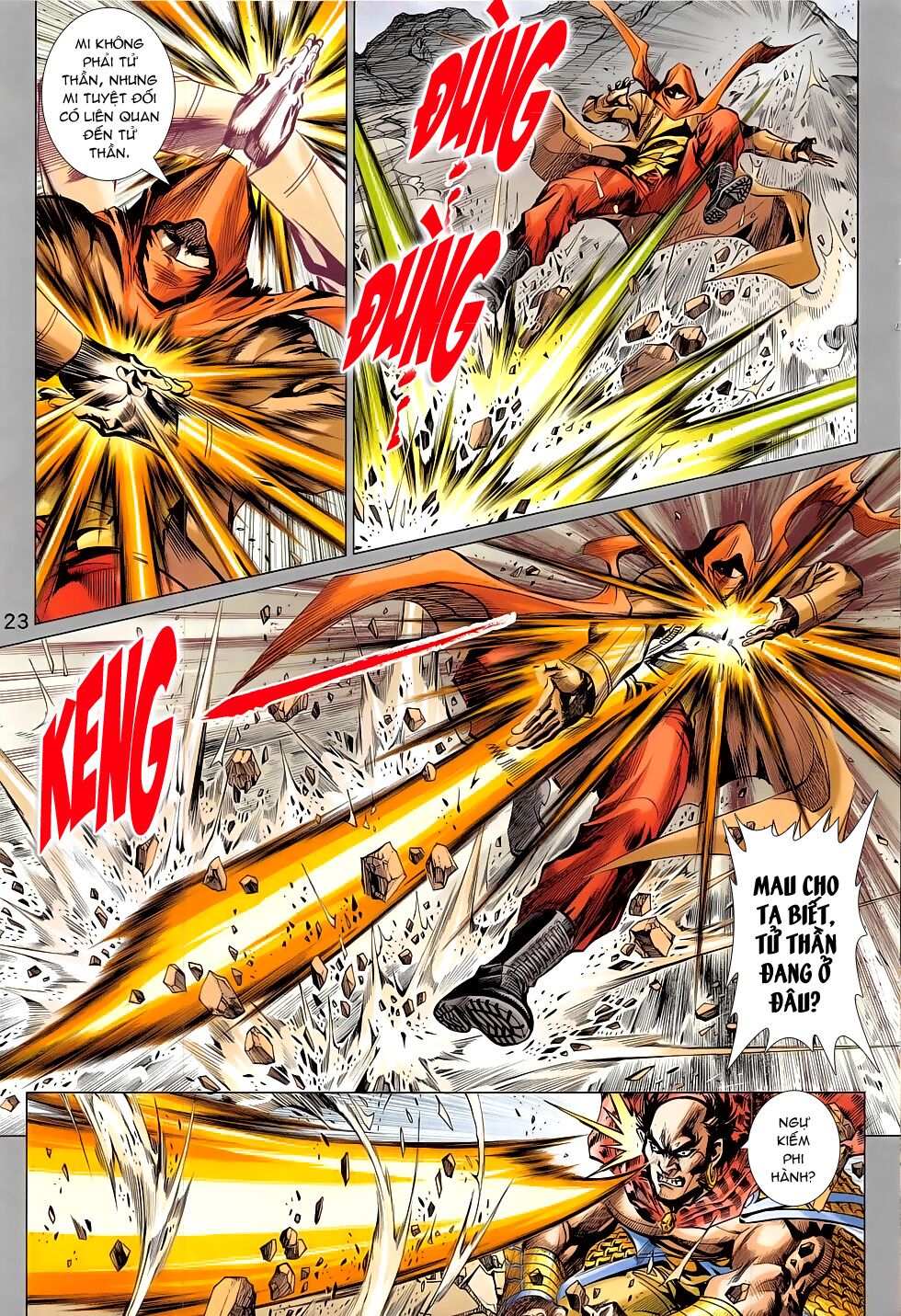 Đông Phương Chân Long: Chapter 57: Con đường Chiến Thần