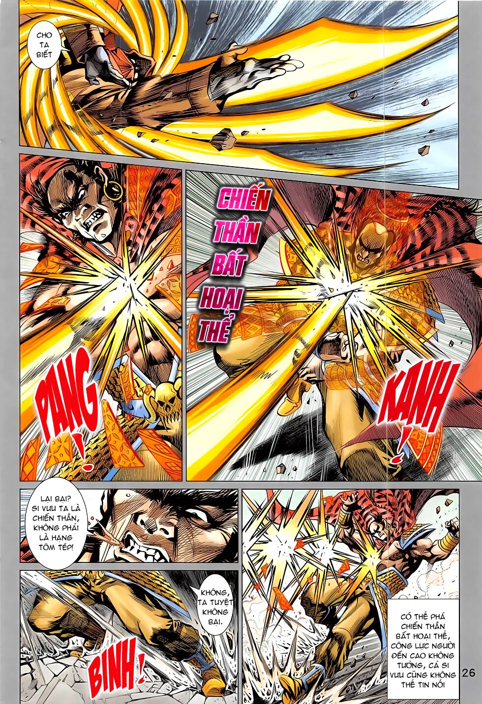 Đông Phương Chân Long: Chapter 57: Con đường Chiến Thần
