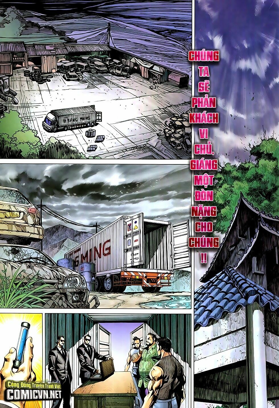 Đông Phương Chân Long: Chapter 9: Vây công Hắc Thủ Đảng