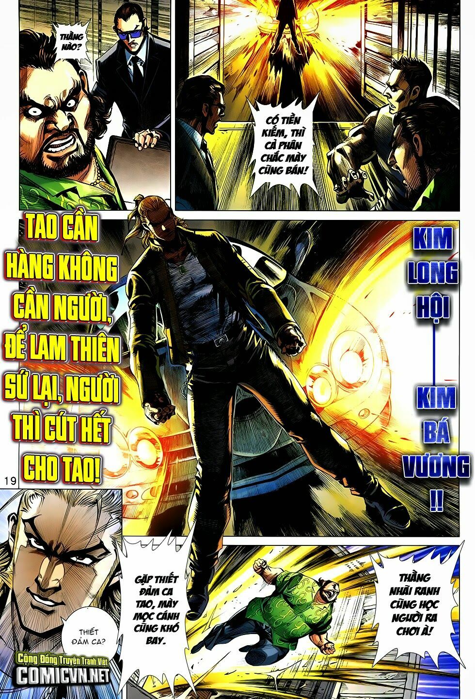 Đông Phương Chân Long: Chapter 9: Vây công Hắc Thủ Đảng
