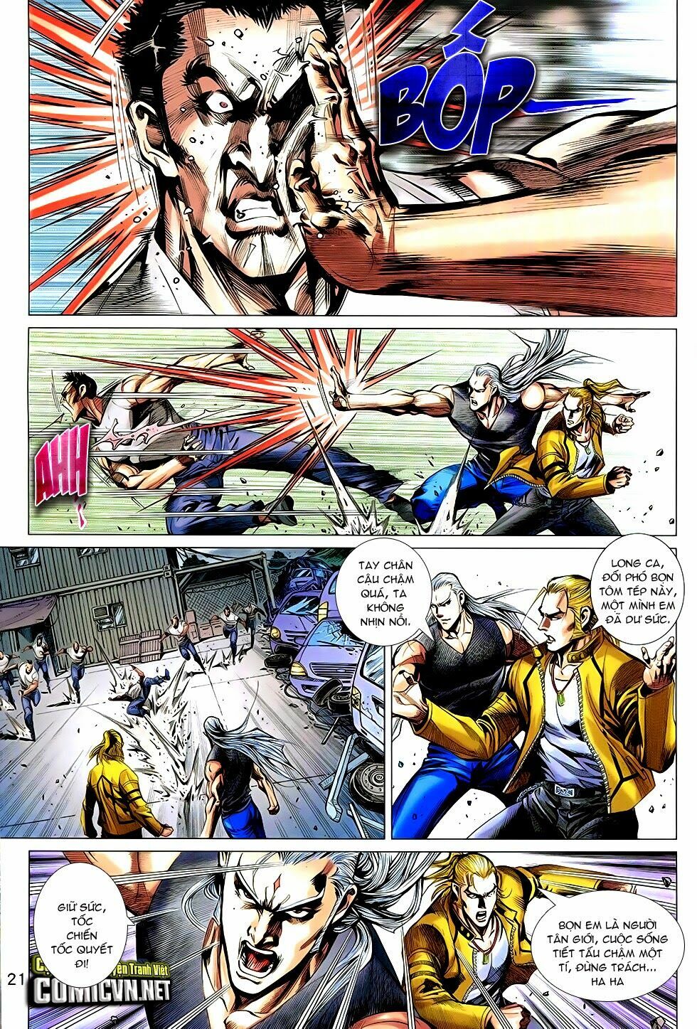 Đông Phương Chân Long: Chapter 9: Vây công Hắc Thủ Đảng