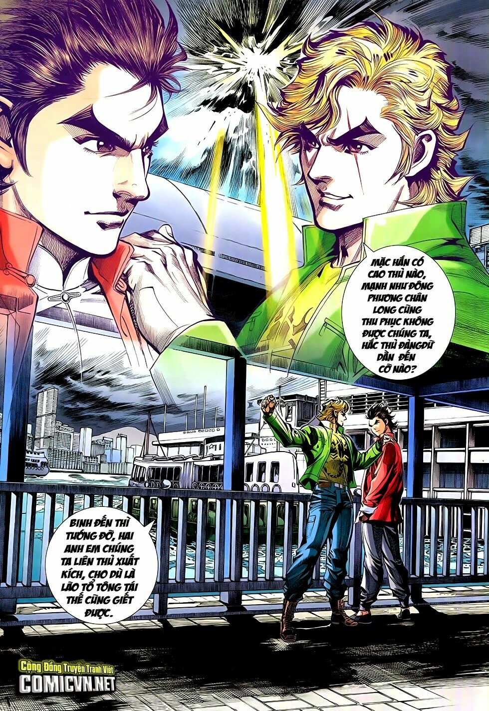 Đông Phương Chân Long: Chapter 9: Vây công Hắc Thủ Đảng