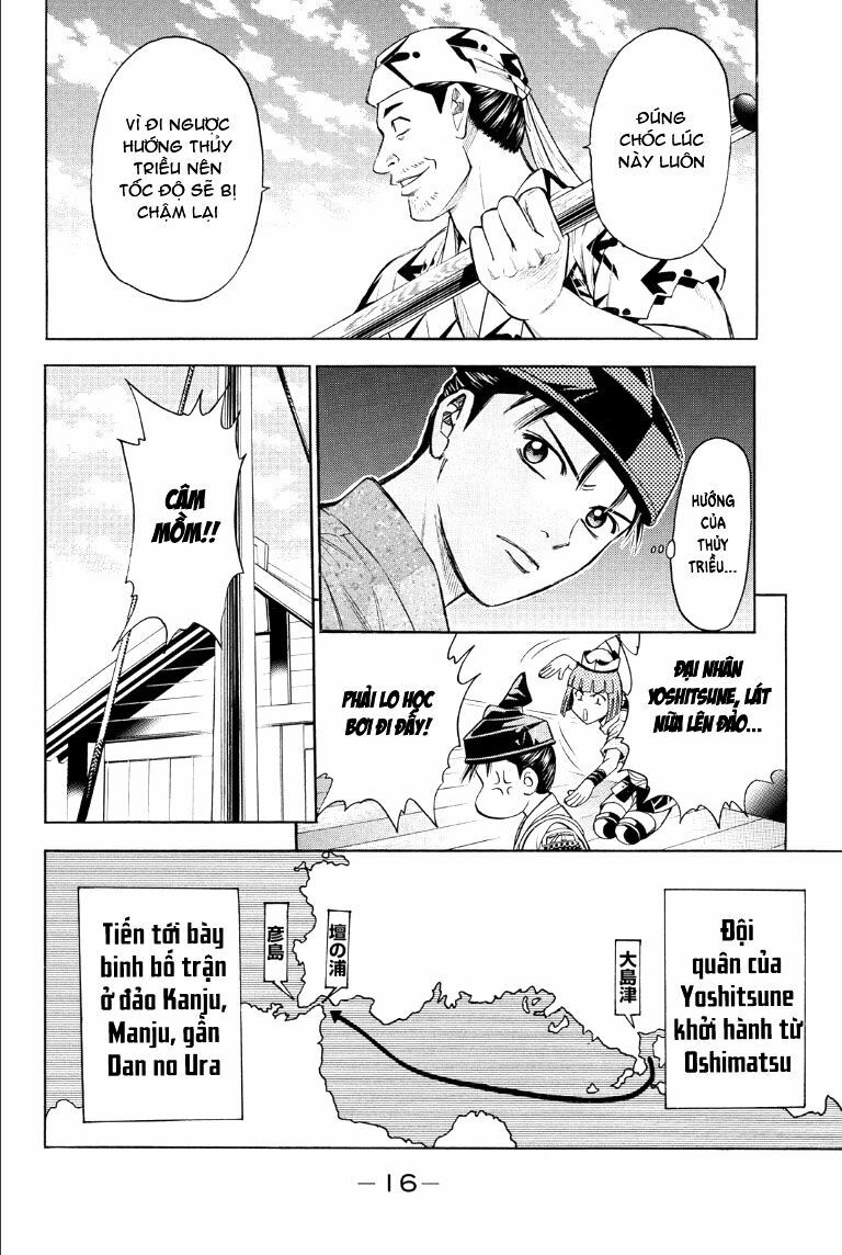 Thiếu niên vương phần 2: Chapter 73: Cuộc chiến ở Dan No Ura (1)