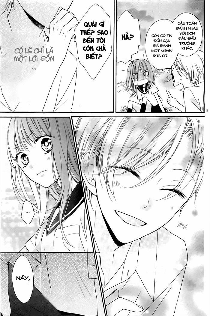 Kuuki-chan to Yankee-kun: Chapter 1: One shot