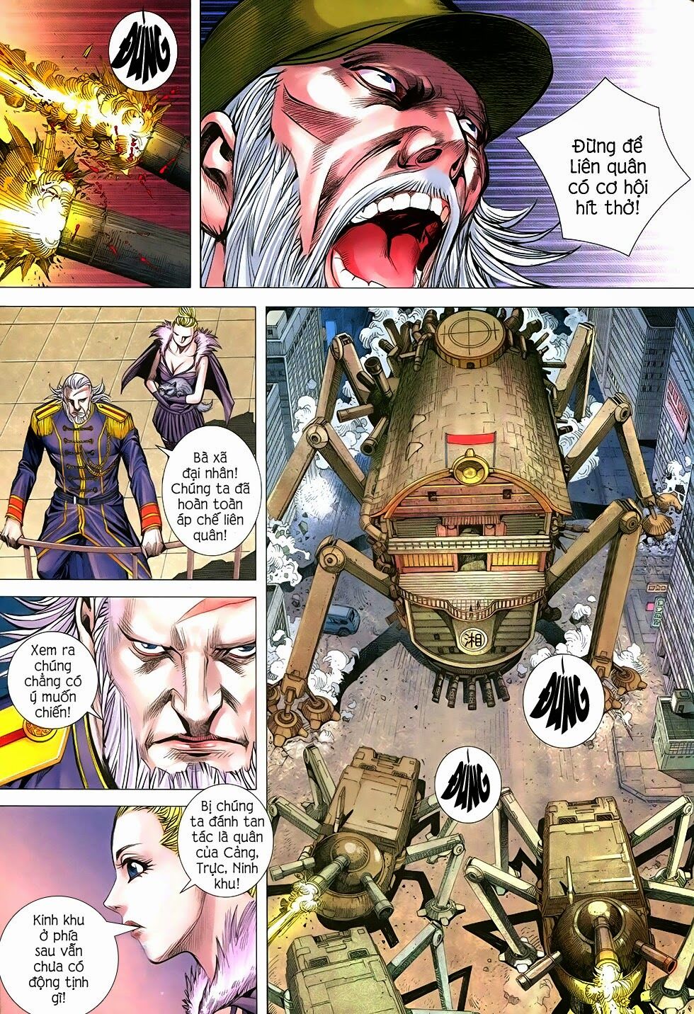 Đại Quân Phiệt: Chapter 32: Đại Tổng Thống ra tay