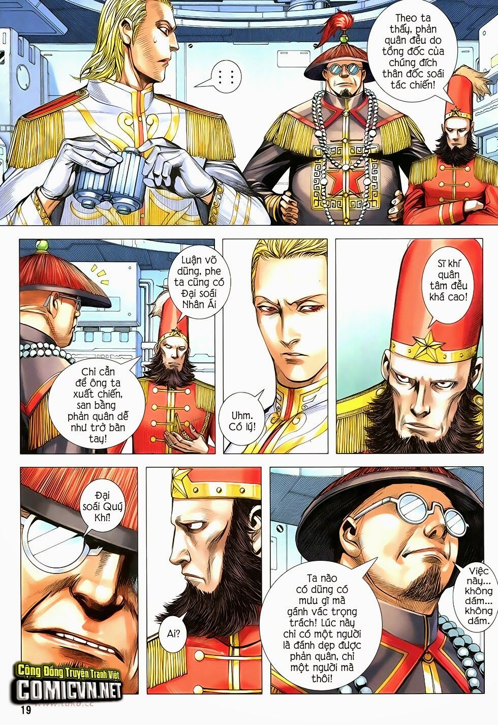 Đại Quân Phiệt: Chapter 32: Đại Tổng Thống ra tay
