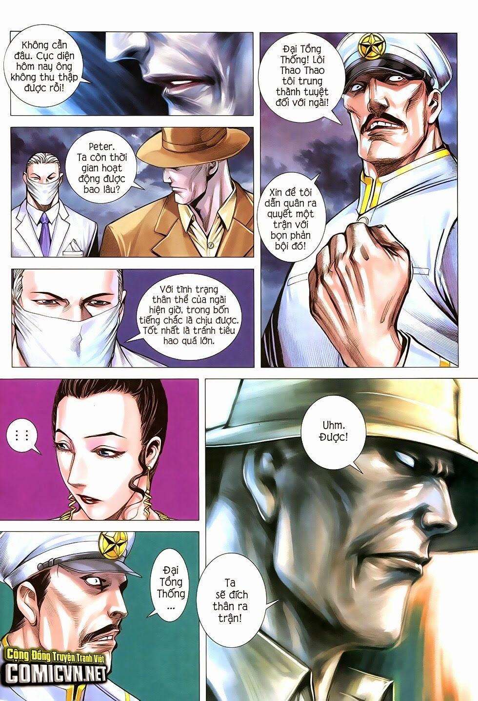 Đại Quân Phiệt: Chapter 32: Đại Tổng Thống ra tay