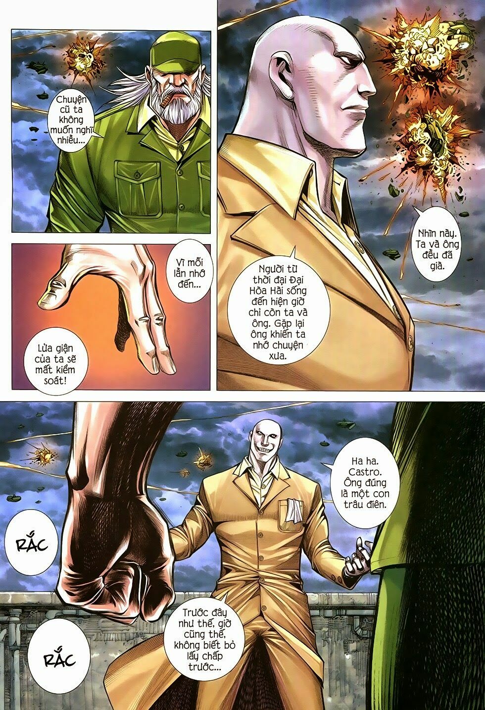 Đại Quân Phiệt: Chapter 35: Họ từng là chiến hữu