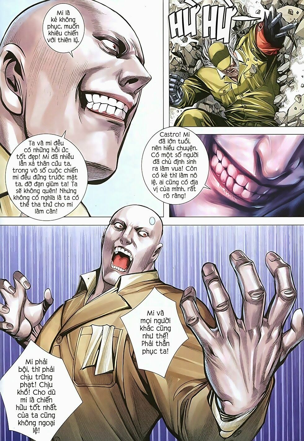 Đại Quân Phiệt: Chapter 36: Cuộc chiến cuối của Castro