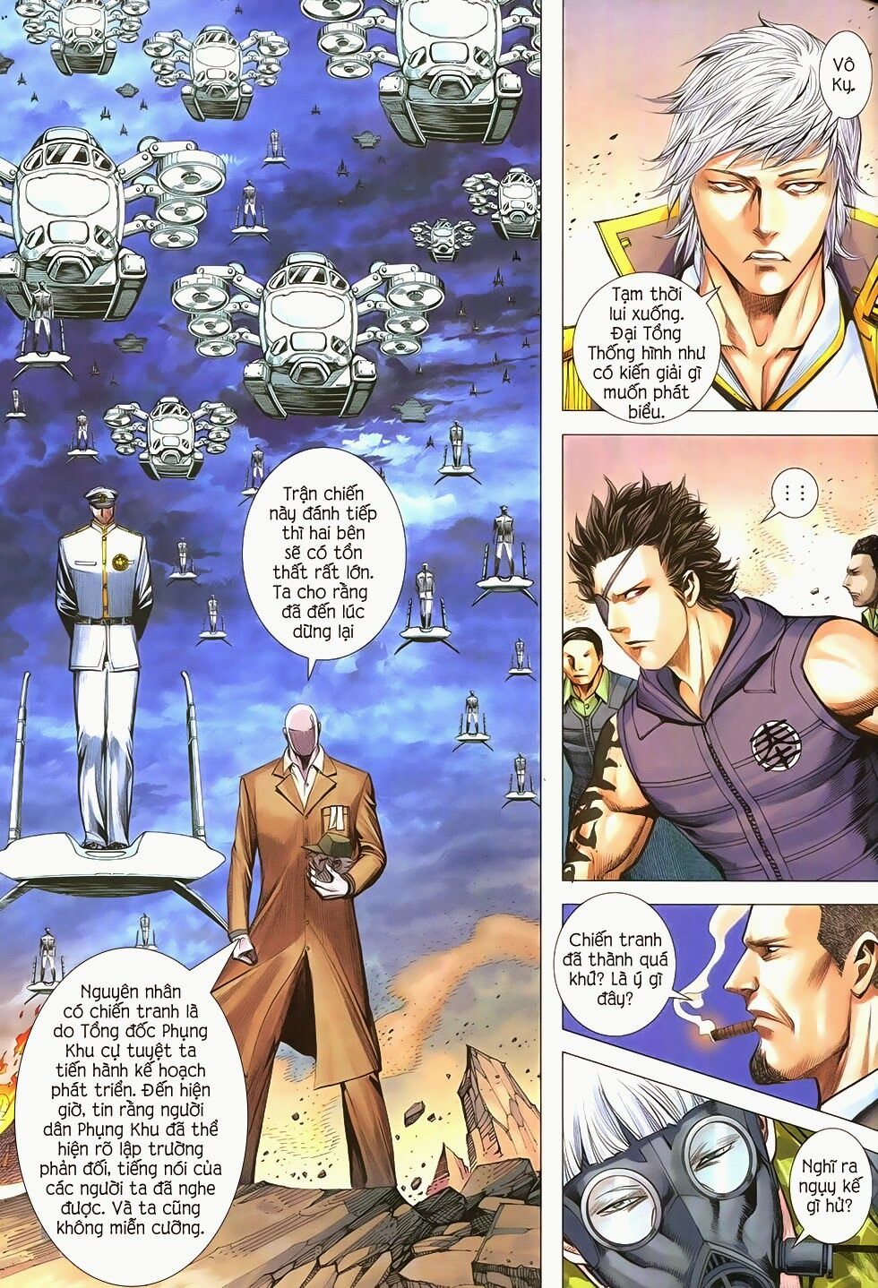 Đại Quân Phiệt: Chapter 37: Con đường ông ta kết thúc tại đây ...