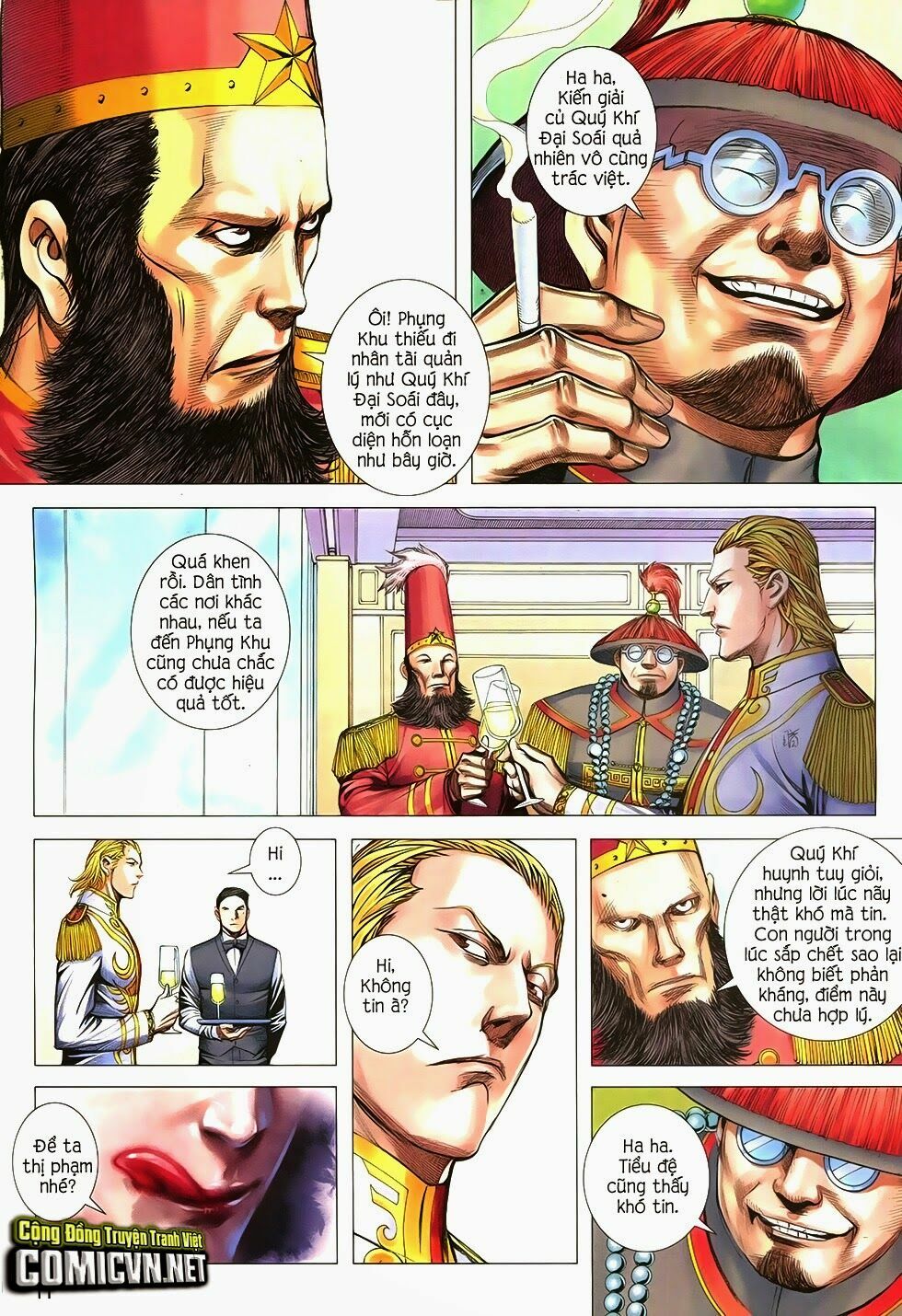 Đại Quân Phiệt: Chapter 42: Nhân dân Cảng Khu phản kháng