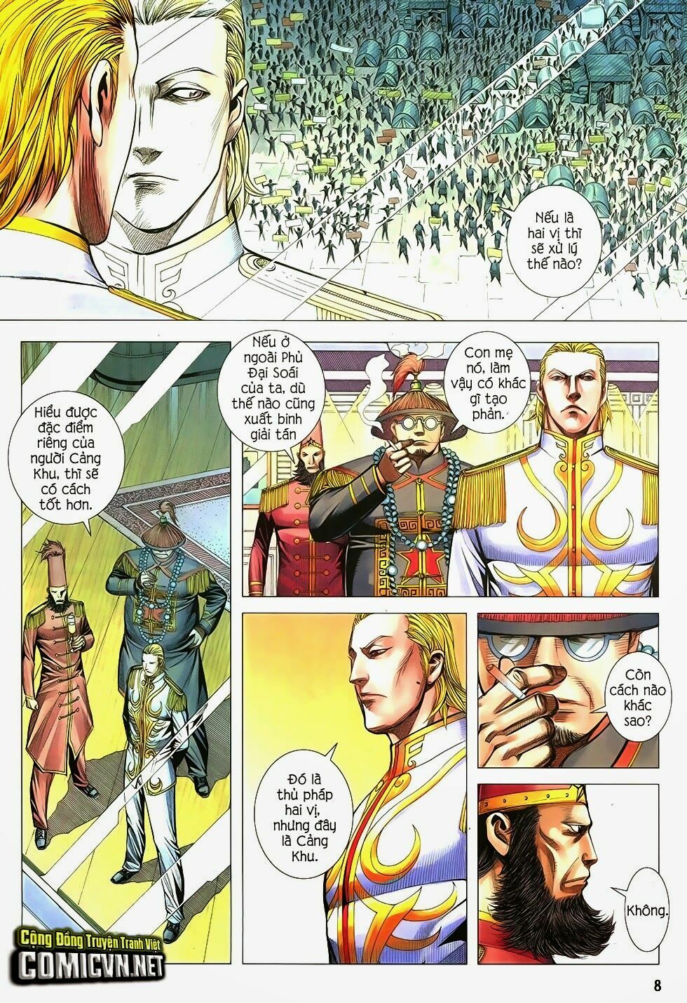 Đại Quân Phiệt: Chapter 42: Nhân dân Cảng Khu phản kháng