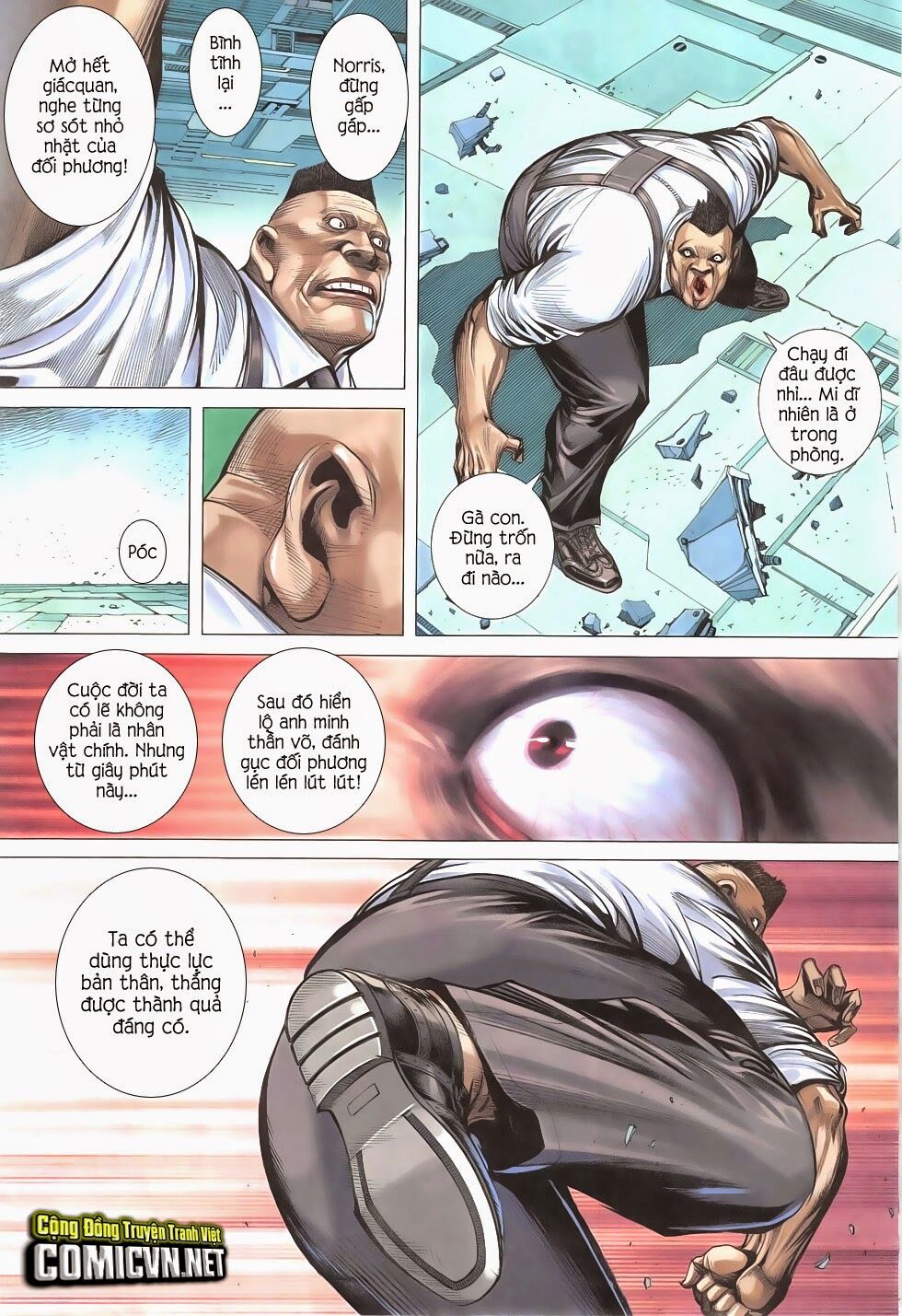 Đại Quân Phiệt: Chapter 50: Thù hận giữa Norris và Phi Phàm