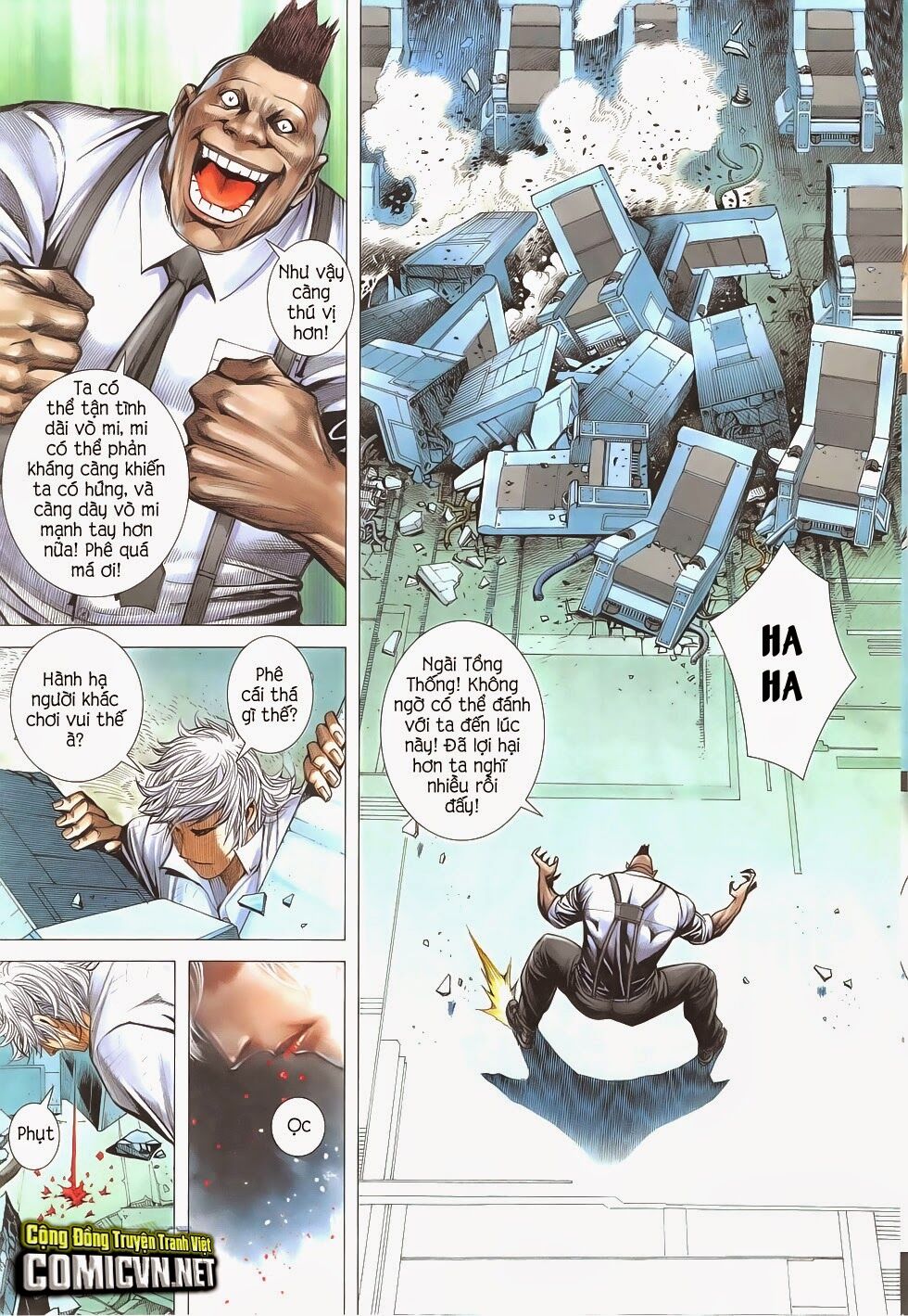 Đại Quân Phiệt: Chapter 50: Thù hận giữa Norris và Phi Phàm