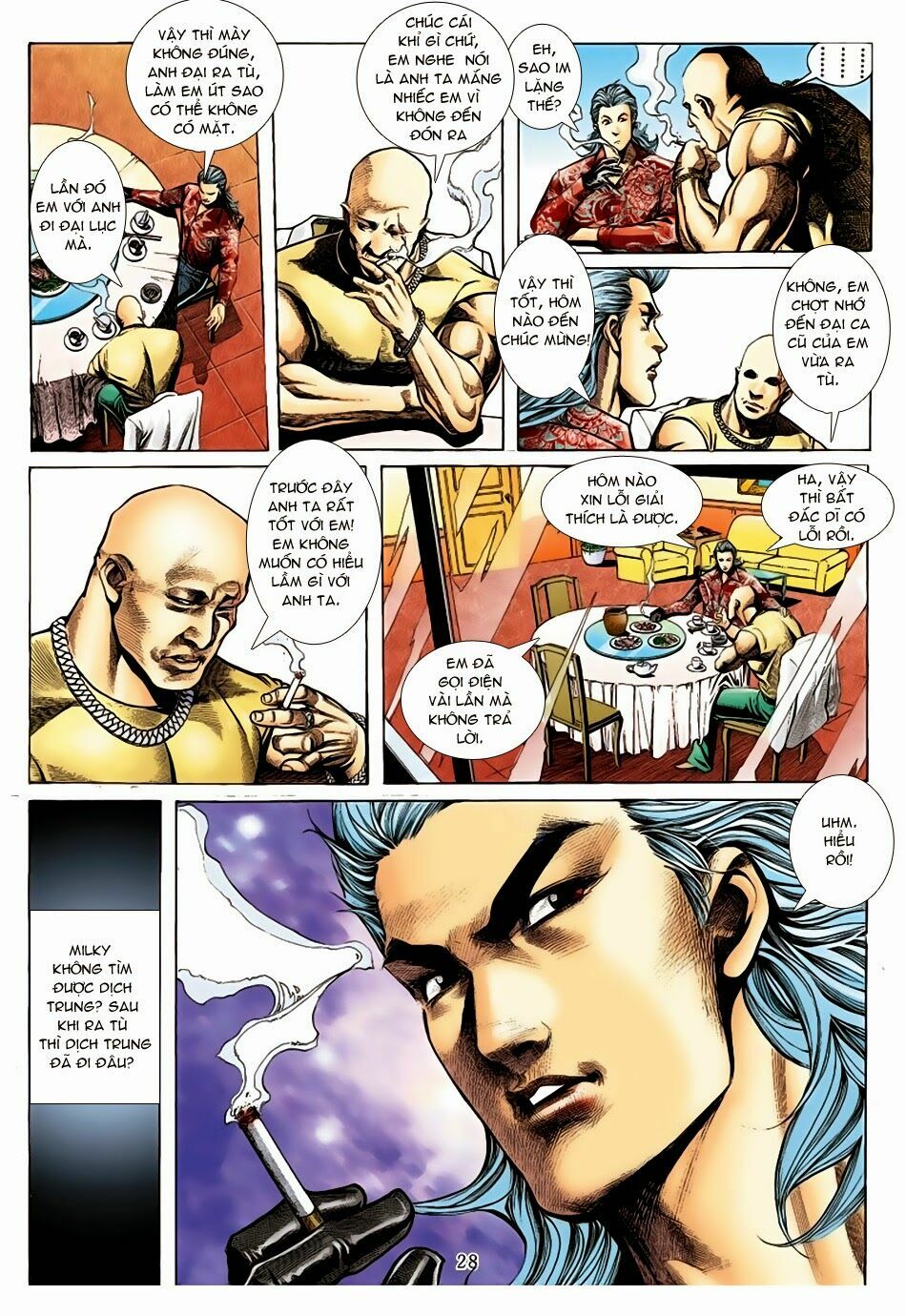 Lập Hoa Chánh Nhân: Chapter 1: Đụng độ Dịch Trung