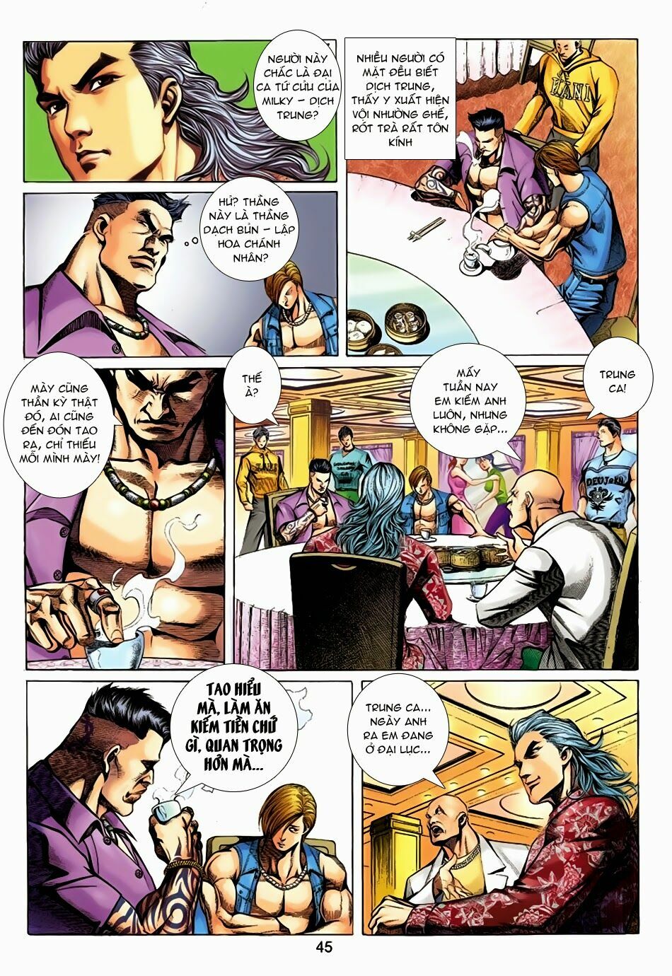 Lập Hoa Chánh Nhân: Chapter 1: Đụng độ Dịch Trung