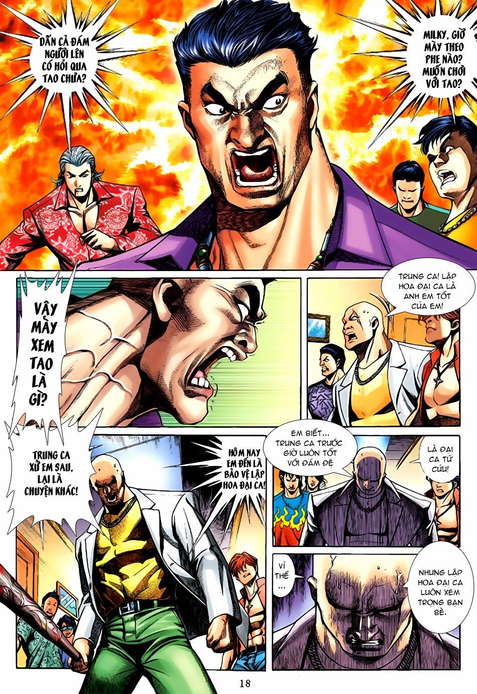 Lập Hoa Chánh Nhân: Chapter 5: Vây đánh Lập Hoa