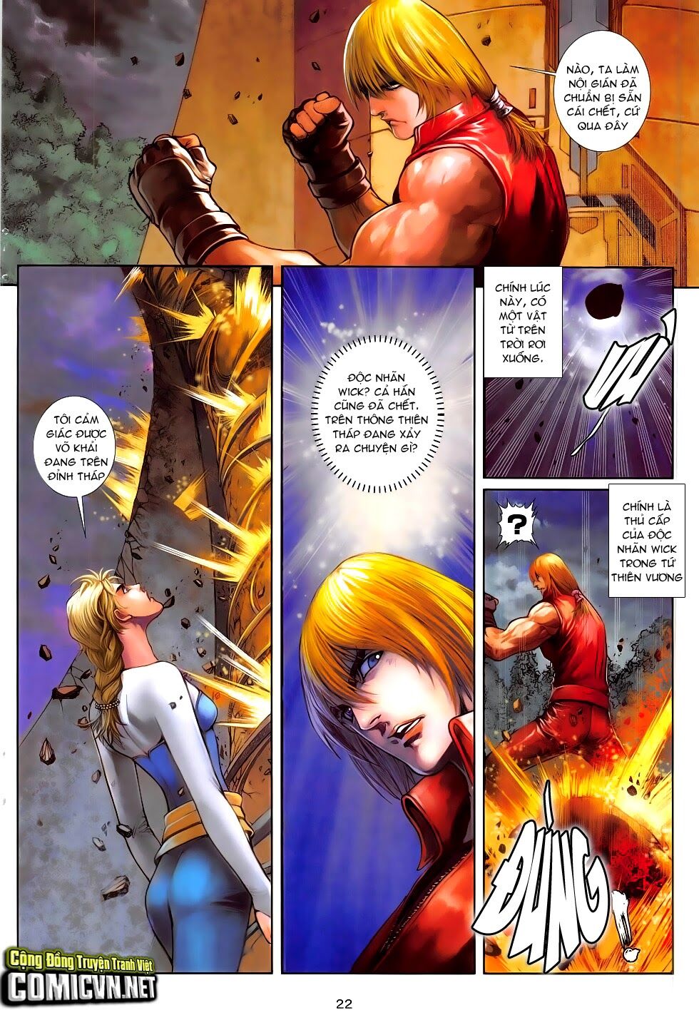 Ba Động Quyền Z Hadouken Zero: Chapter 14: Quyết chiến đỉnh tháp