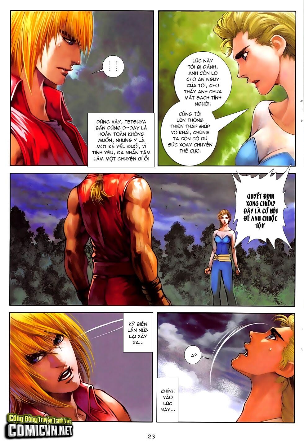 Ba Động Quyền Z Hadouken Zero: Chapter 14: Quyết chiến đỉnh tháp