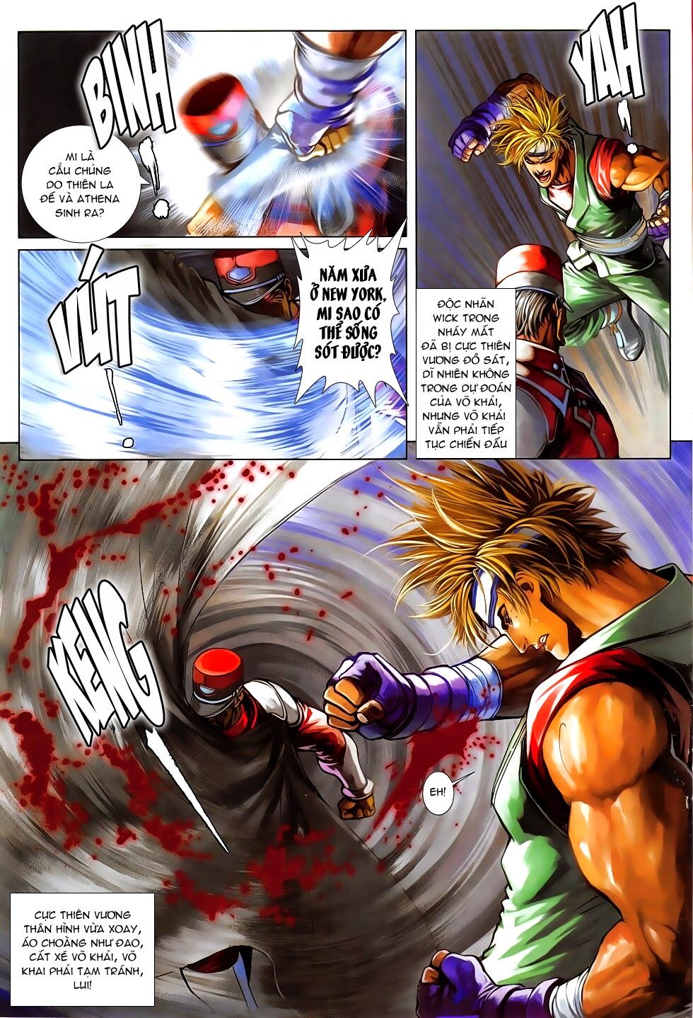Ba Động Quyền Z Hadouken Zero: Chapter 14: Quyết chiến đỉnh tháp