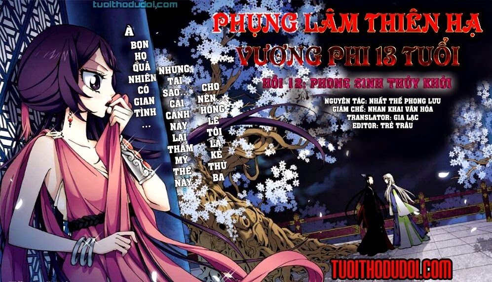 Phụng Lâm Thiên Hạ - Vương Phi 13 Tuổi: Chapter 12