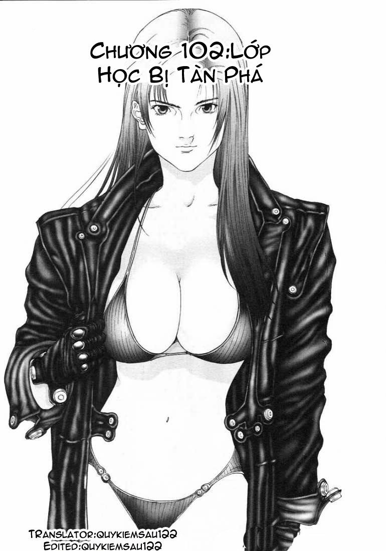 Gantz: Chapter 102: Phòng học tan hoang