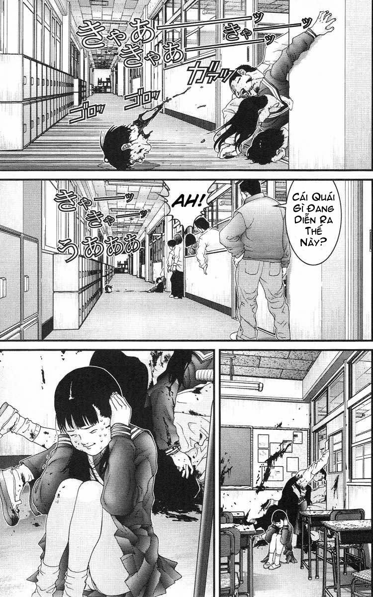 Gantz: Chapter 102: Phòng học tan hoang