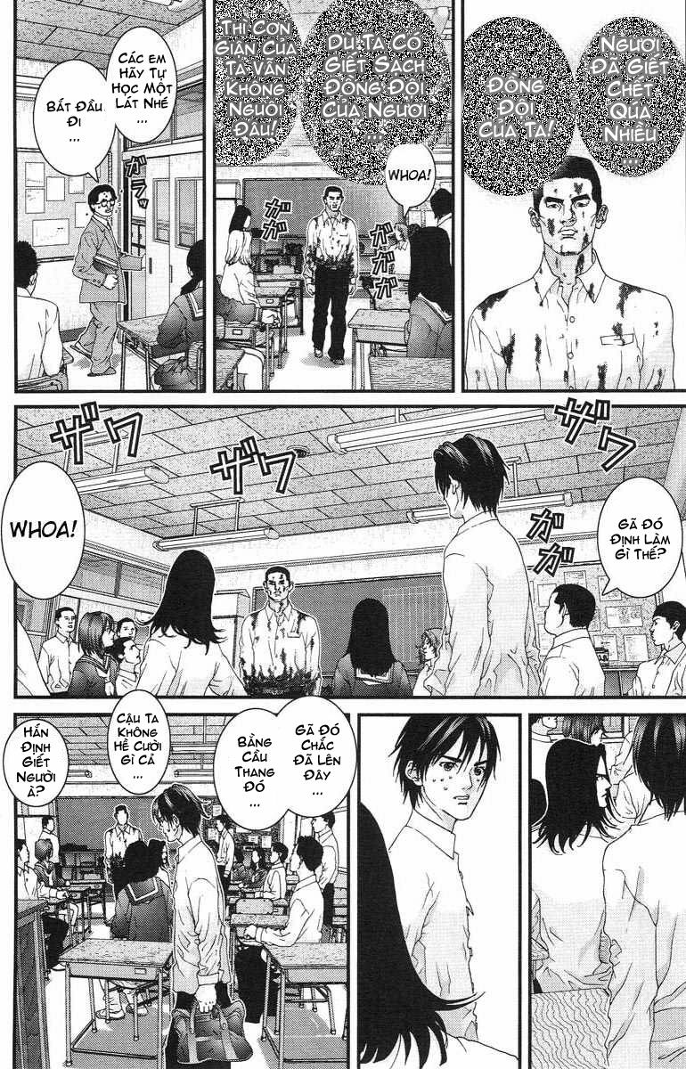 Gantz: Chapter 102: Phòng học tan hoang