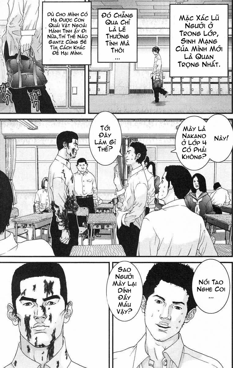 Gantz: Chapter 102: Phòng học tan hoang