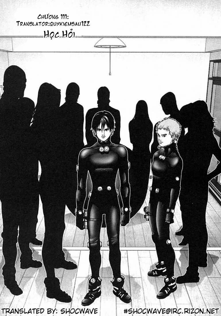 Gantz: Chapter 111: Học hỏi