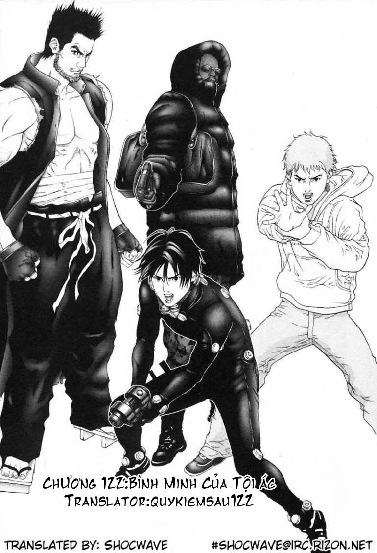 Gantz: Chapter 122: Bình minh của tội ác
