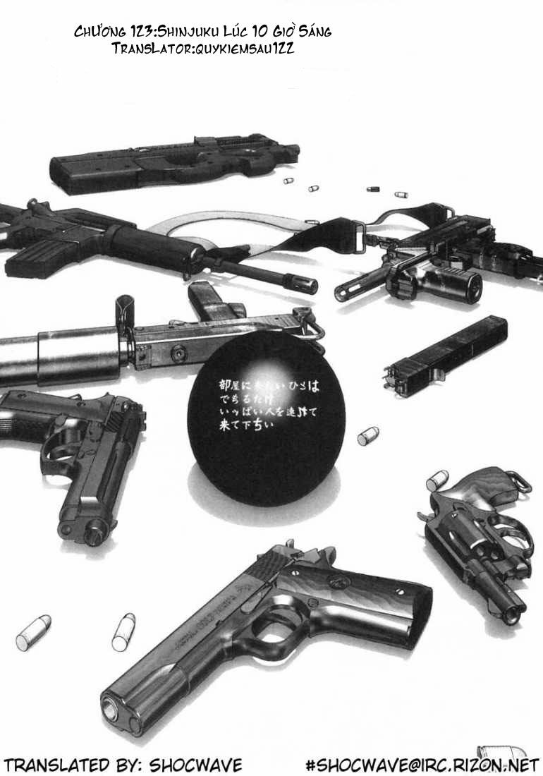 Gantz: Chapter 123: Shinjuku lúc 10 h sáng