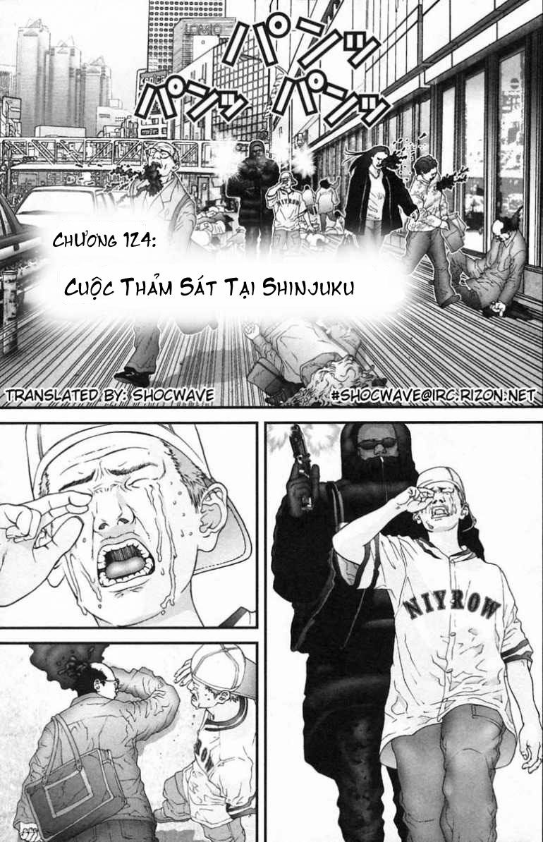 Gantz: Chapter 124: Cuộc thảm sát tại Shinjuku
