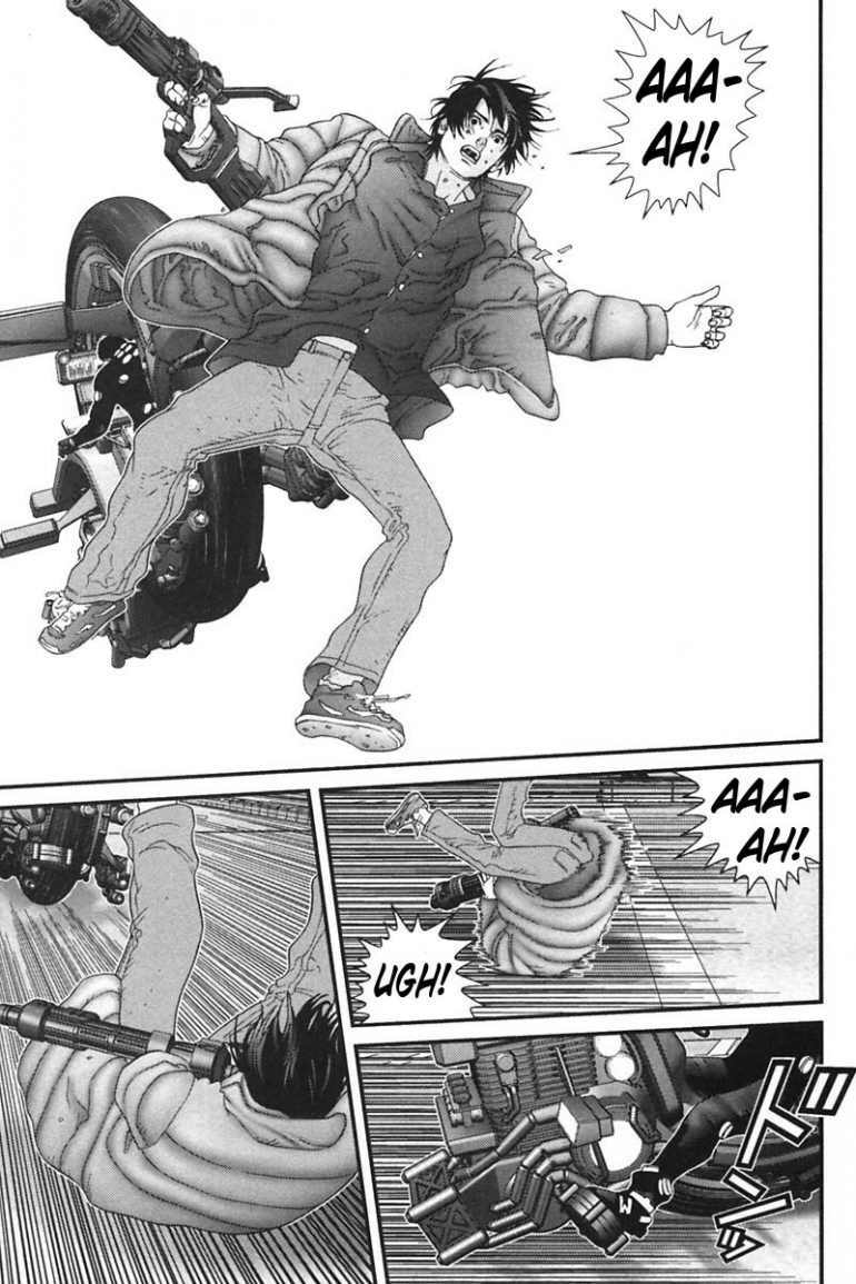 Gantz: Chapter 148: Cú ngã
