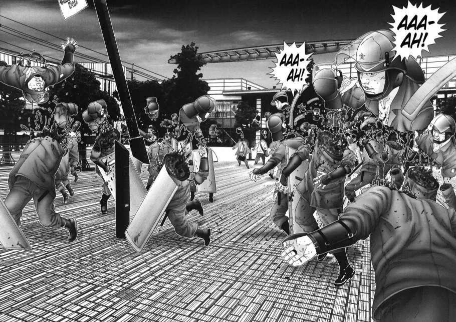 Gantz: Chapter 155: Cơn thịnh nộ của khủng long