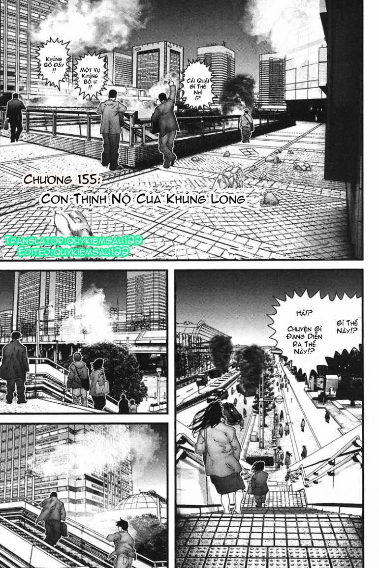Gantz: Chapter 155: Cơn thịnh nộ của khủng long