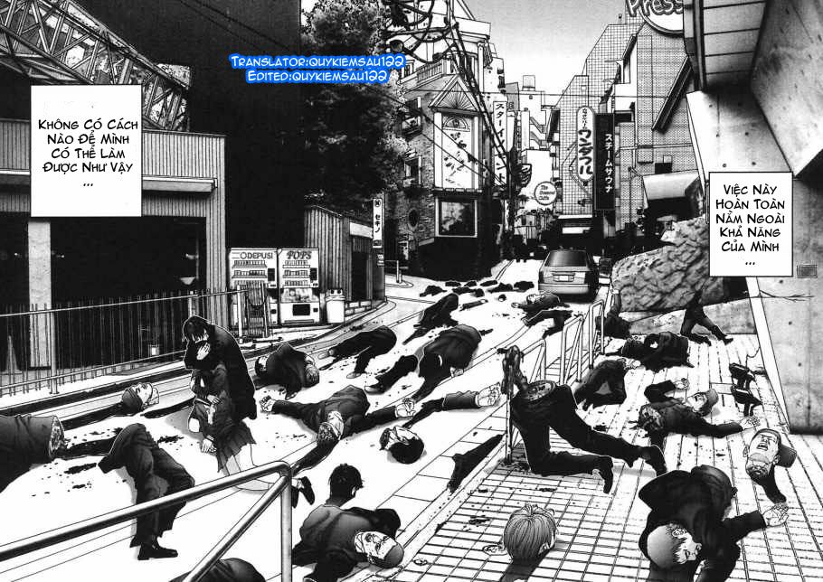 Gantz: Chapter 166: Răng