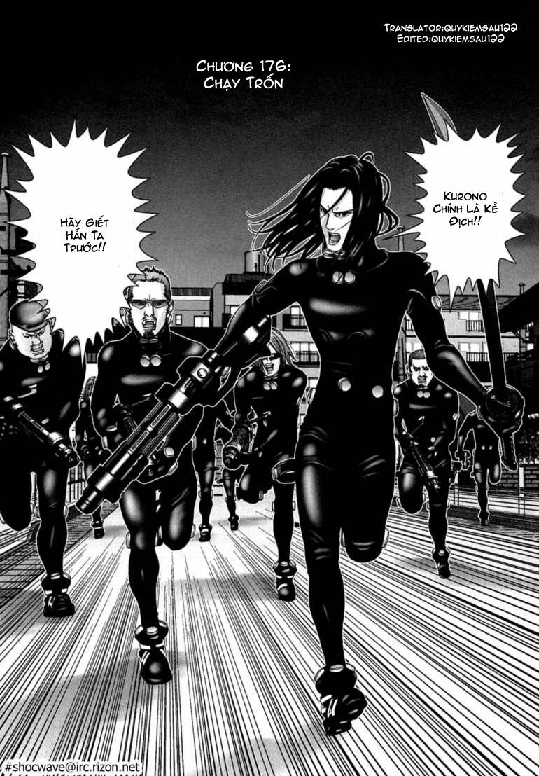 Gantz: Chapter 176: Chạy trốn