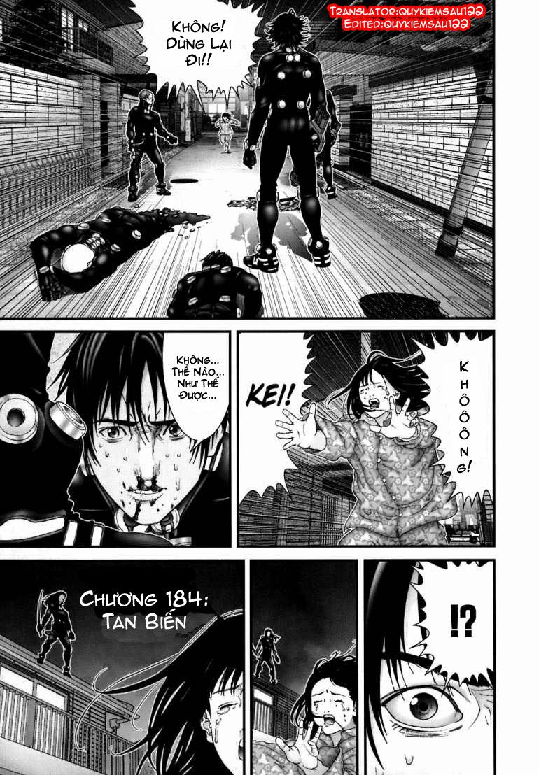 Gantz: Chapter 184: Tan biến
