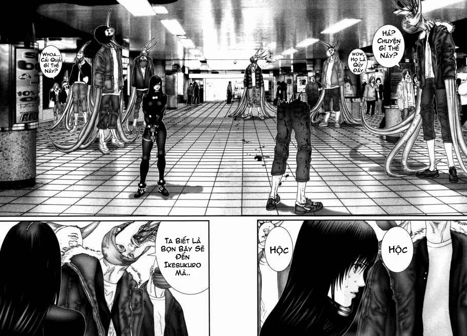 Gantz: Chapter 192: Lộ diện công khai