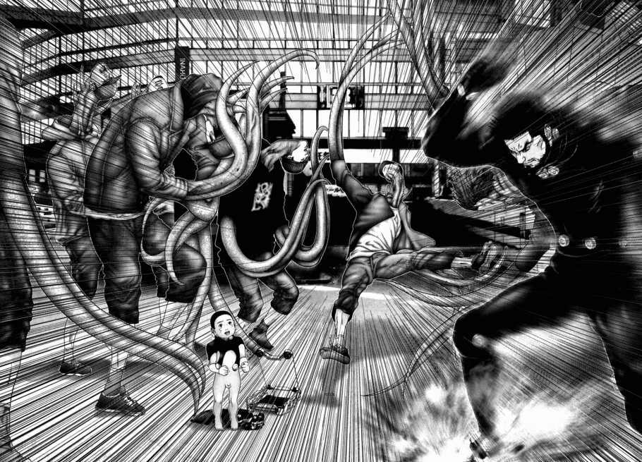 Gantz: Chapter 194: Trận chiến đường phố