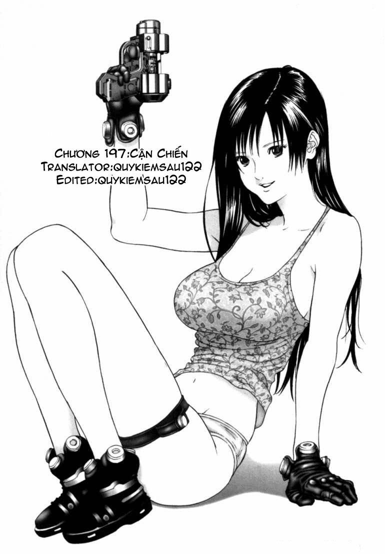 Gantz: Chapter 197: Cận chiến