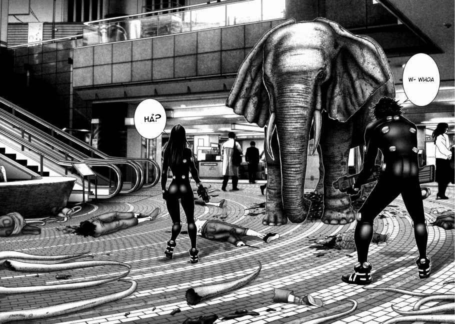 Gantz: Chapter 201: Cú nôn chết người