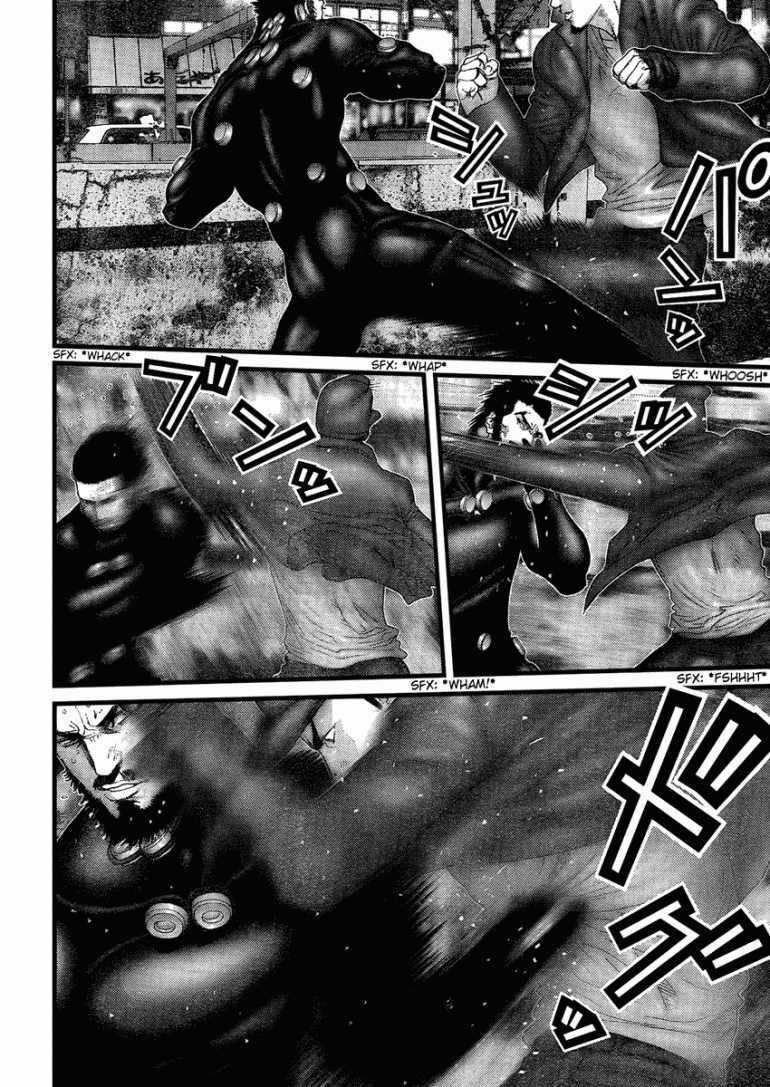 Gantz: Chapter 203: Những nắm đấm