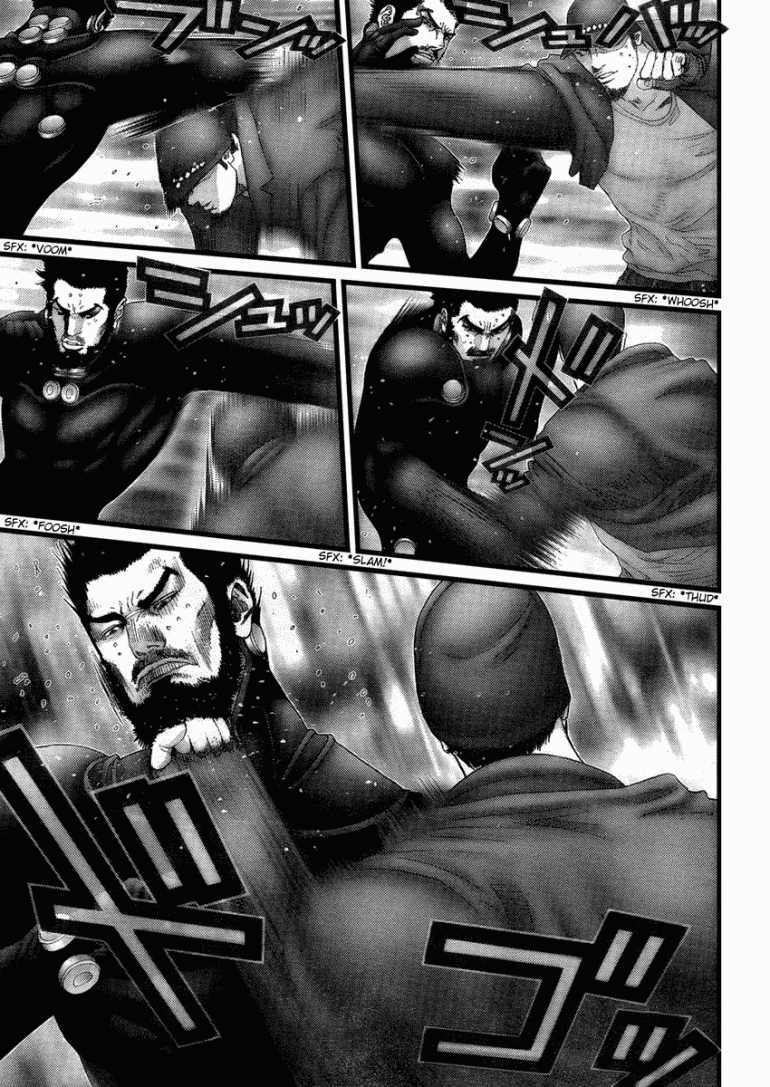 Gantz: Chapter 203: Những nắm đấm
