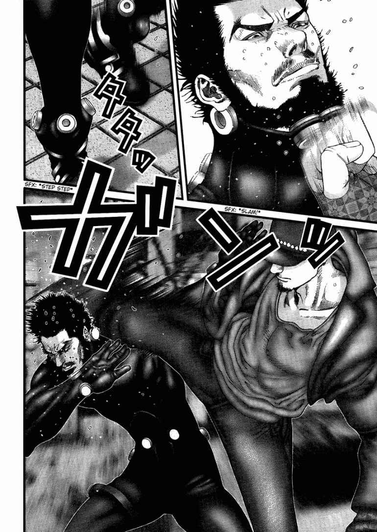 Gantz: Chapter 203: Những nắm đấm