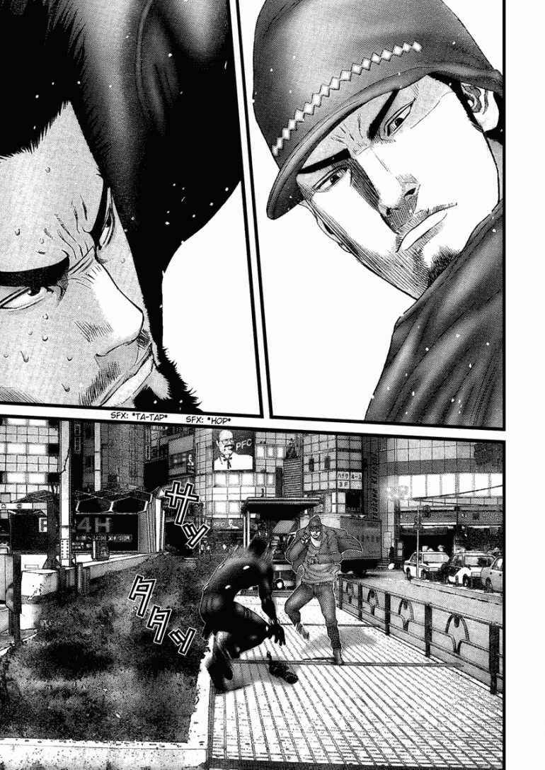 Gantz: Chapter 203: Những nắm đấm