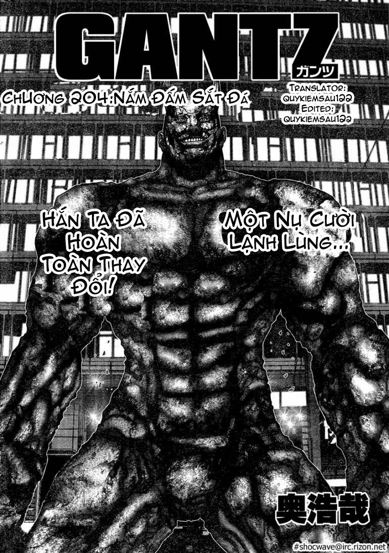 Gantz: Chapter 204: Nắm đấm sắt đá